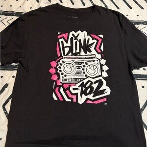 Blink-182 Black Graphic Tee